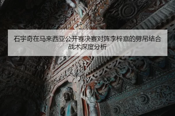 石宇奇在马来西亚公开赛决赛对阵李梓嘉的劈吊结合战术深度分析